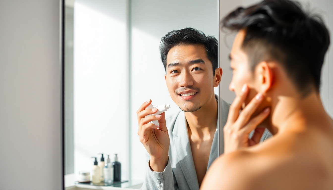 男性美容意識の変化と市場の成長